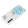 For Samsung Galaxy A55 5G Case Luminous TPU Phone Cover Cute 3D Butterfly Epoxy