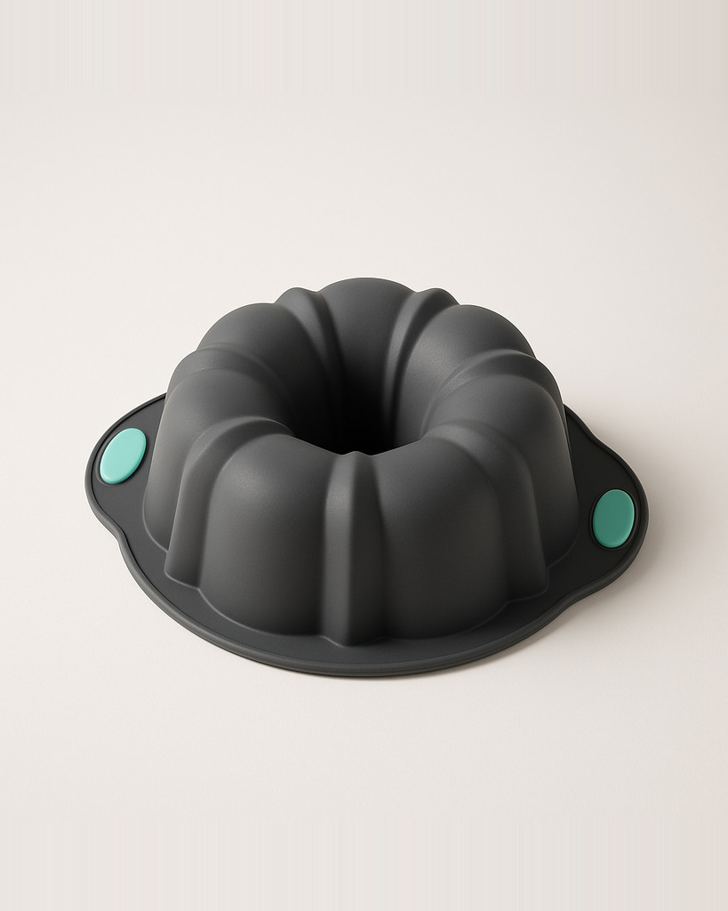 Silikon-Kuchenform, antihaftbeschichtet, rund, Charlotte-Kuchenform, für Käsekuchen, Schokolade