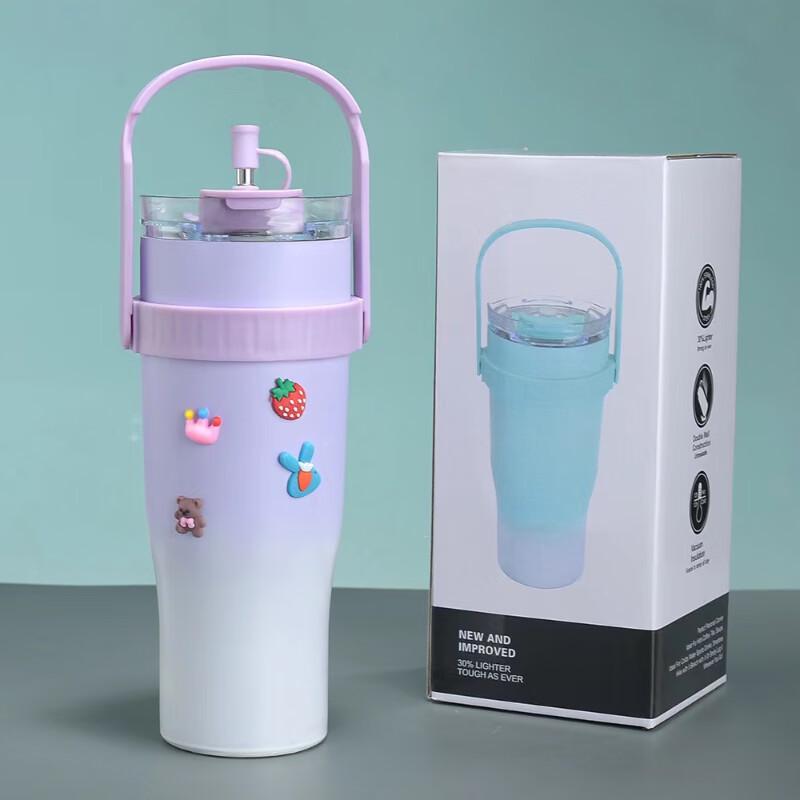 Changqi Gradient Insulated Straw Tumbler