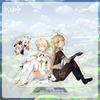 16cm Height Acrylic Large Stand-up Display Featuring Characters From Mondstadt and Liyue In Genshin