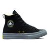 Converse Chuck Taylor All Star CX Fleece Lined High Black Lime Twist Unisex 170997C
