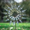 1 Pcs Wind Spinner Metal Windmill Outdoor Dynamic Wind Spinners Yard Patio Lawn Garden Landscape Ornament