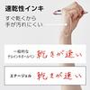 Pentel Ballpoint Pen Gel Ink EnerGel Knock Type 0.4mm Silver Barrel BLN74-B Red