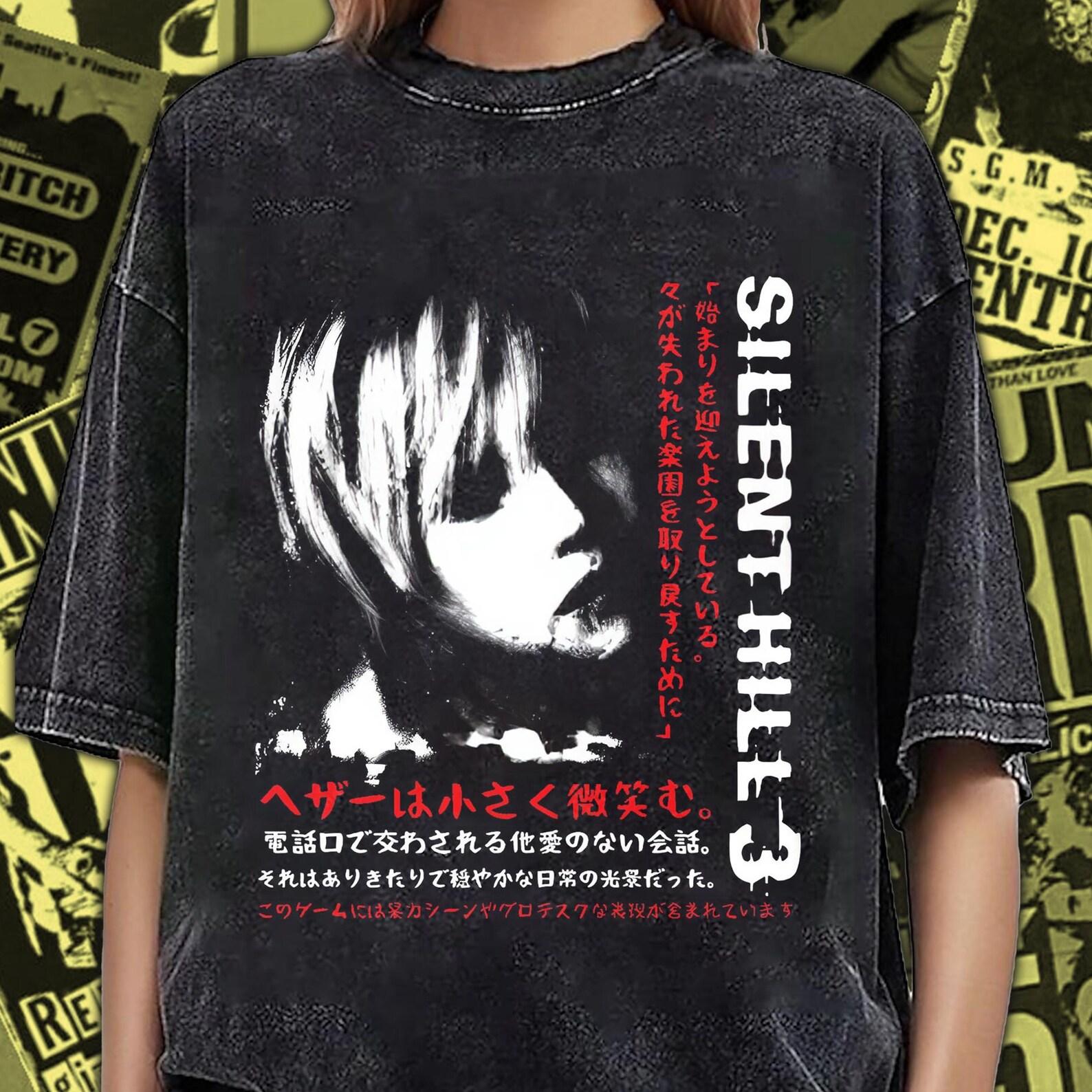 Vintage Washed Silent Hill 3 Shirt: Distressed Heather Mason Graphic SH002 S