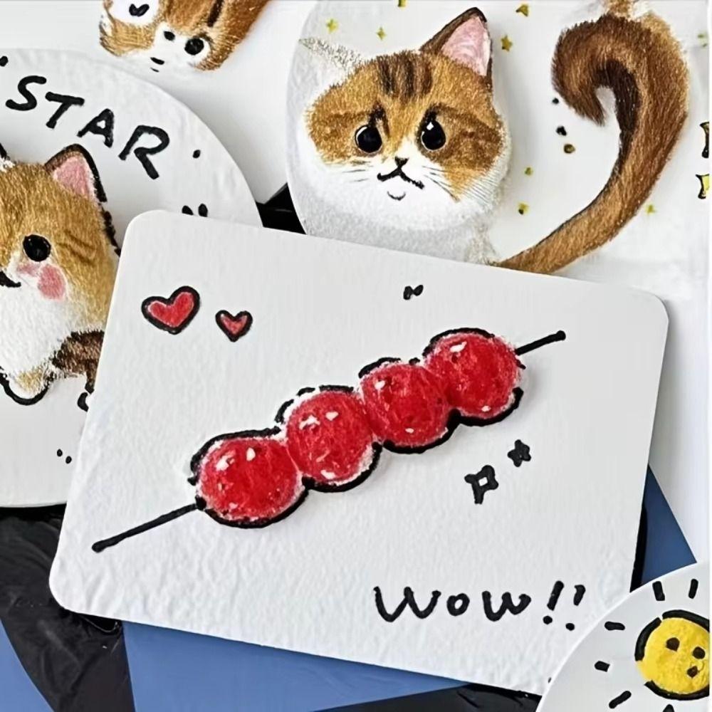 10 Stück Aufgeblasene Textur Schaumstoff Textur Malpapier 3D Runde Kartonplatte Bastelspielzeug