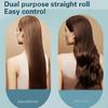 Lightweight Rechargeable Hair Straightener Brush Anti Scald Comb with Quick Heat Up Adjustable Temperature for Travel