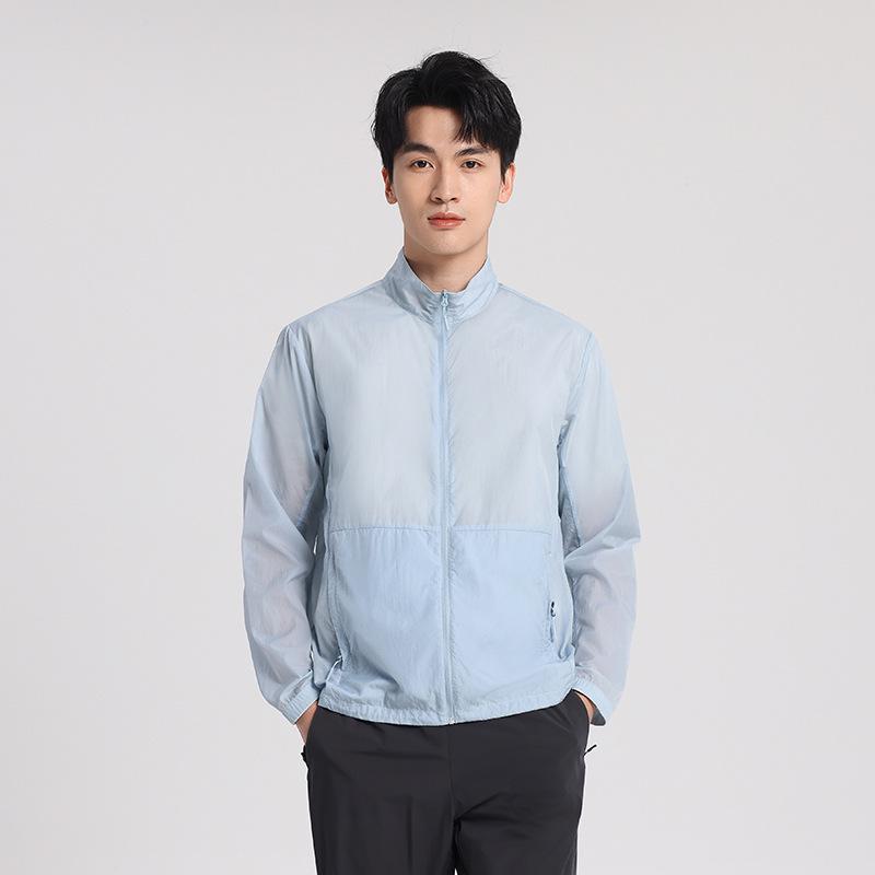 

Куртка серии Mountain с защитой от солнца UPF50+ - Дышащая и высококачественная куртка-скин для мужчин и женщин, Защита от УФ-лучей, Воротник-стойка S