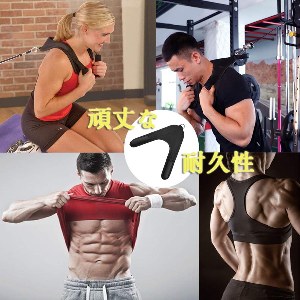 Abs Crunch Harness Cable Attachment Back Crunch Strap Ab Exercise