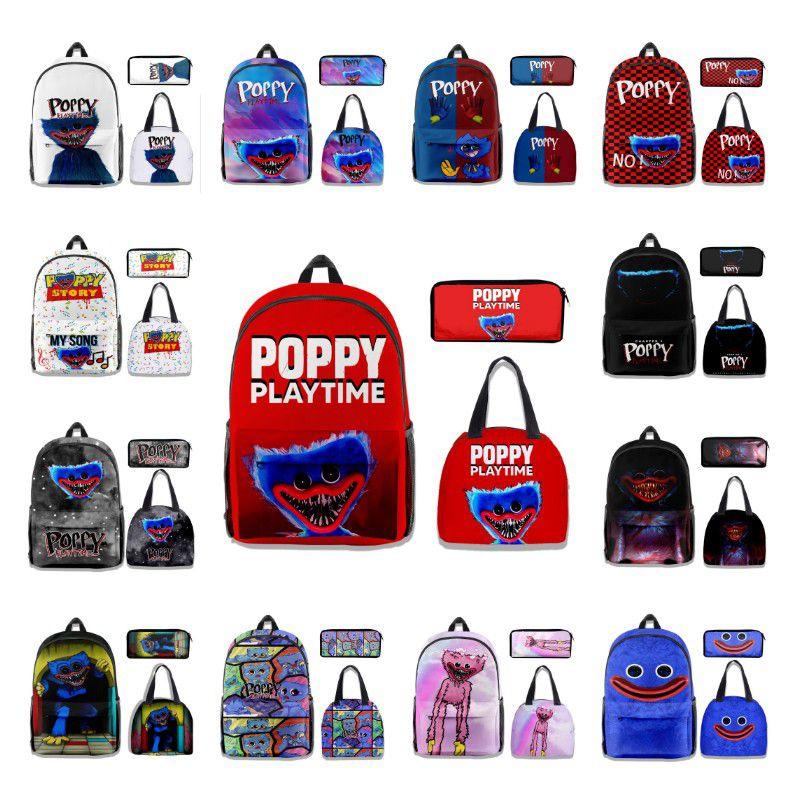 Poppy Playtime Backpack Fashionable And Spacious For Students And Travelers