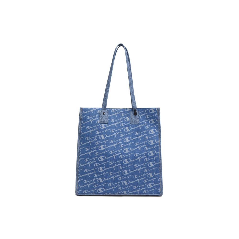 New Champion Fabric Backpack Shoulder Bag Unisex Light Blue Denim/Dark Blue Denim U5BACPU41