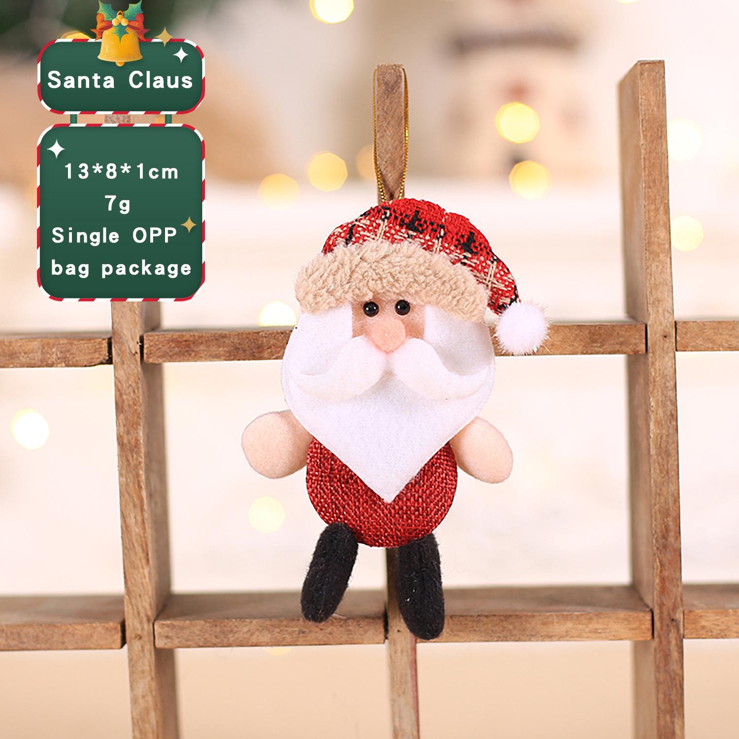 

Еженедельные клетчатые длинноногие рождественские украшения