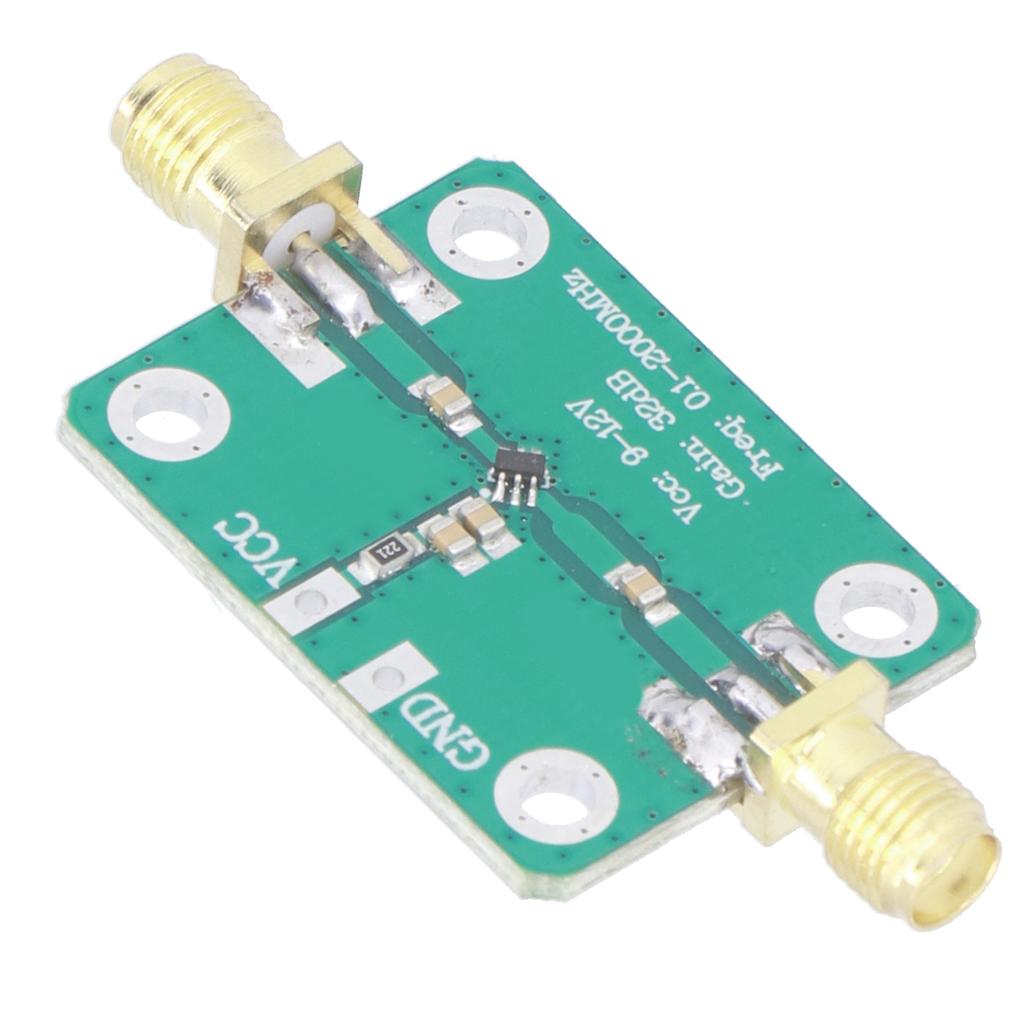 HF Breitbandverstärker 0.12000MHz 912VDC 37mA 30+dB Hohe Verstärkung SMAK Buchse Rauscharmer LNA Verstärker