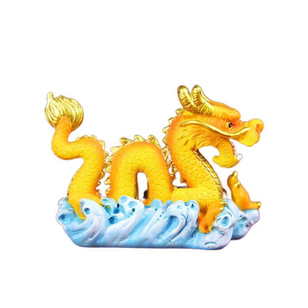 Mythical Animal New Year Ornament Resin Baking Cake Decoration  Spring Festival