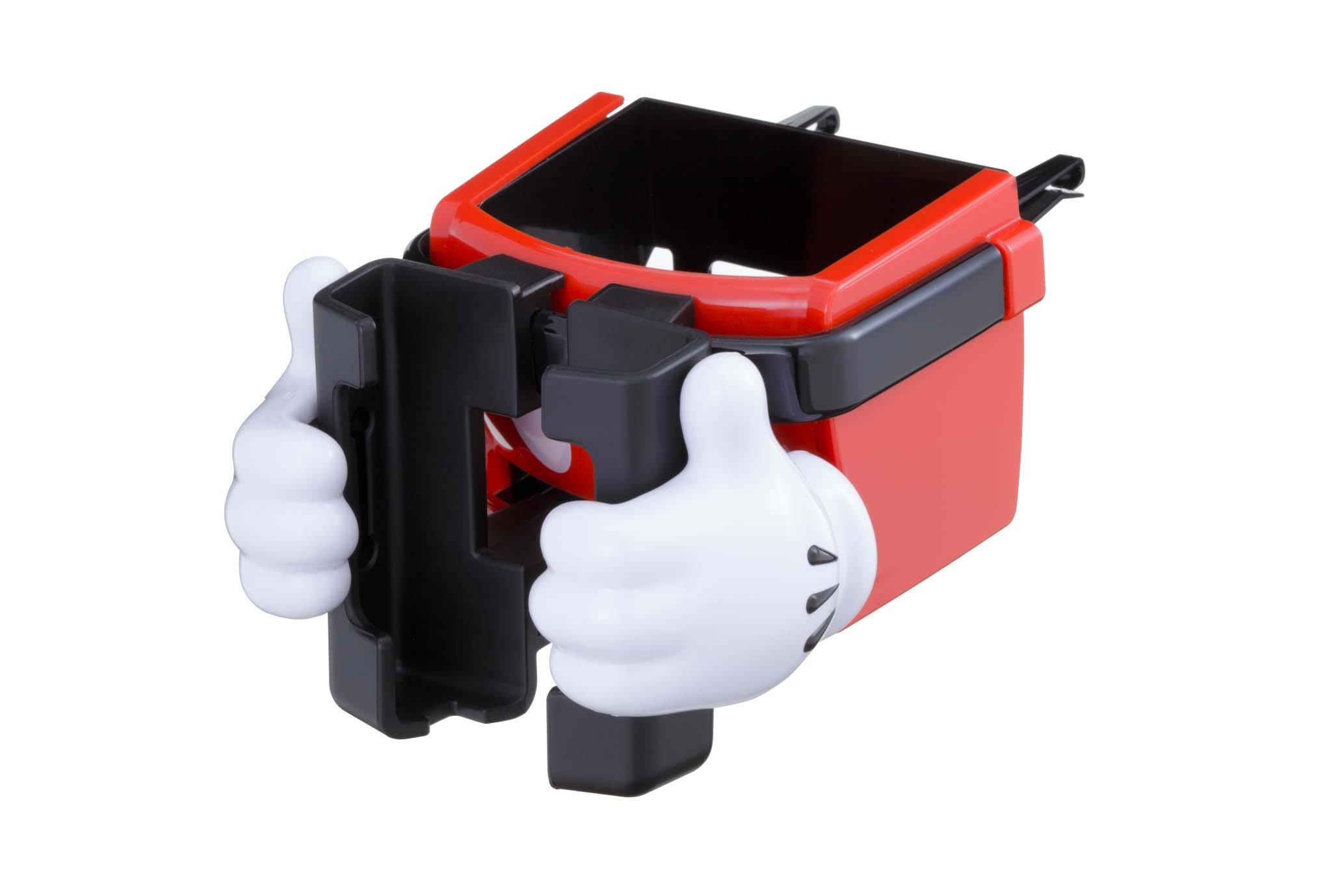 

Napolex Car Drink Smartphone and Drink Cart Disney Mickey Mouse Holder, Compatible, Design, WD-269