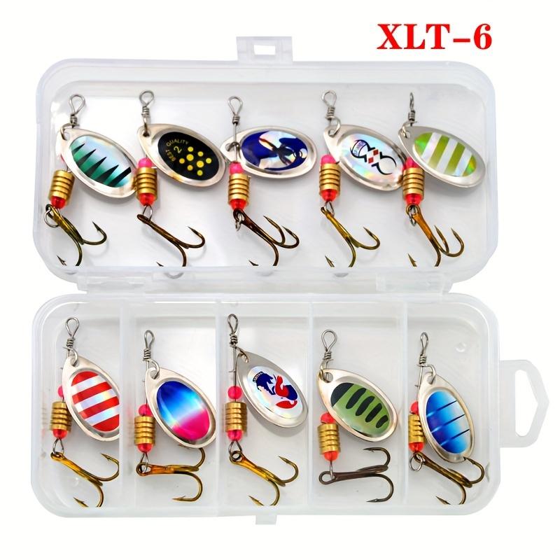 

Premium Fishing Spinners Set - Lifelike Artificial Bait for Freshwater & Saltwater, Durable Metal Lures for Seasoned Anglers
