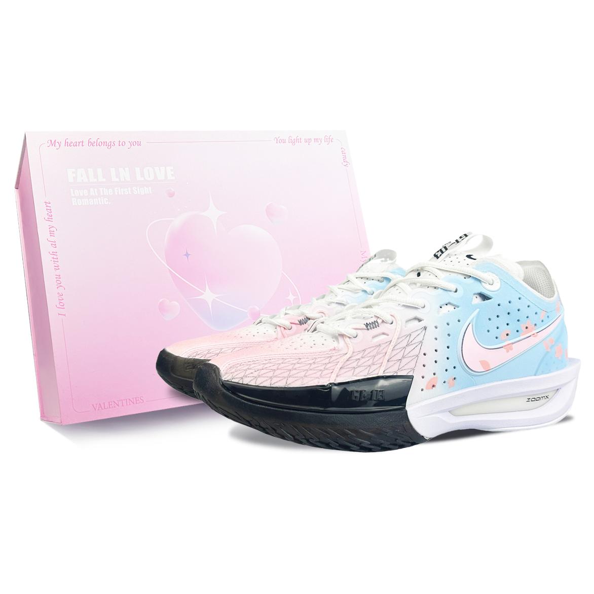 

Nike G.T. Cut 3 Low top Basketball Shoes Unisex Blue Pink DV2918-102(Team40-S-BOX) 44.5