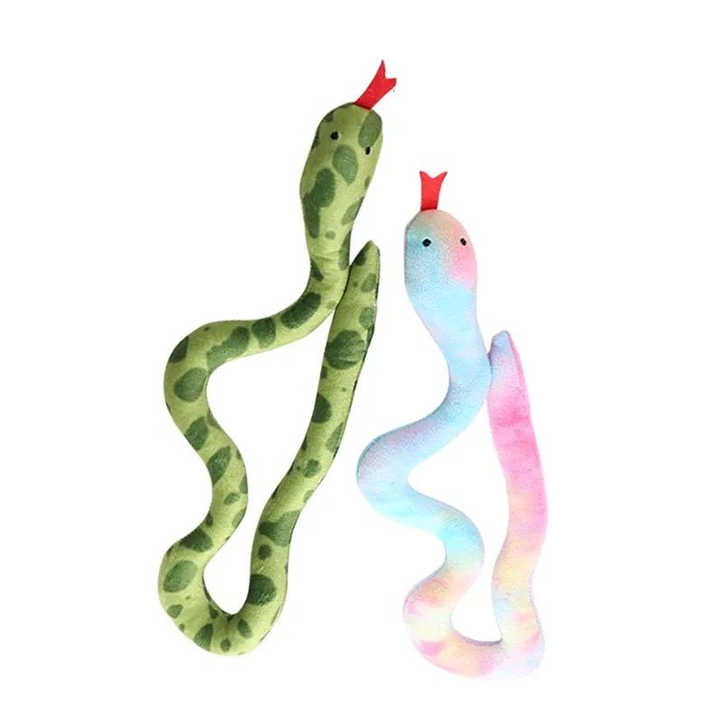 Cat Toy Catnip Plush Snake Bite Resistant Teeth Interactive Play Pet Supplies Hot Sale Cat Plush Toys