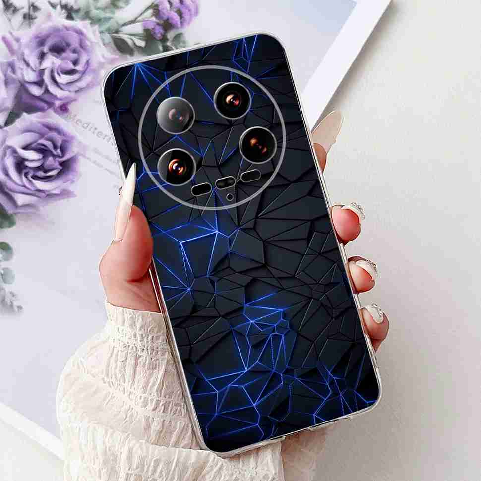 Case For Xiaomi 14 Ultra Butterfly Silicone Soft Phone Cover For Xiaomi Mi 14 Mi14 Ultra Shockproof Back Fundas Xiaomi 14Ultra