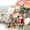 Christmas Acrylic Tabletop Decoration, Featuring Santa Claus, Gifts, Bells, and Christmas Trees, Dog, Suitable for Christmas Holiday Party Decoratio