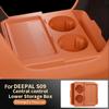 For DEEPAL S09 Silicone Storage Box  Center Console under Layer Modification Special Car Interior Accessories Organizer