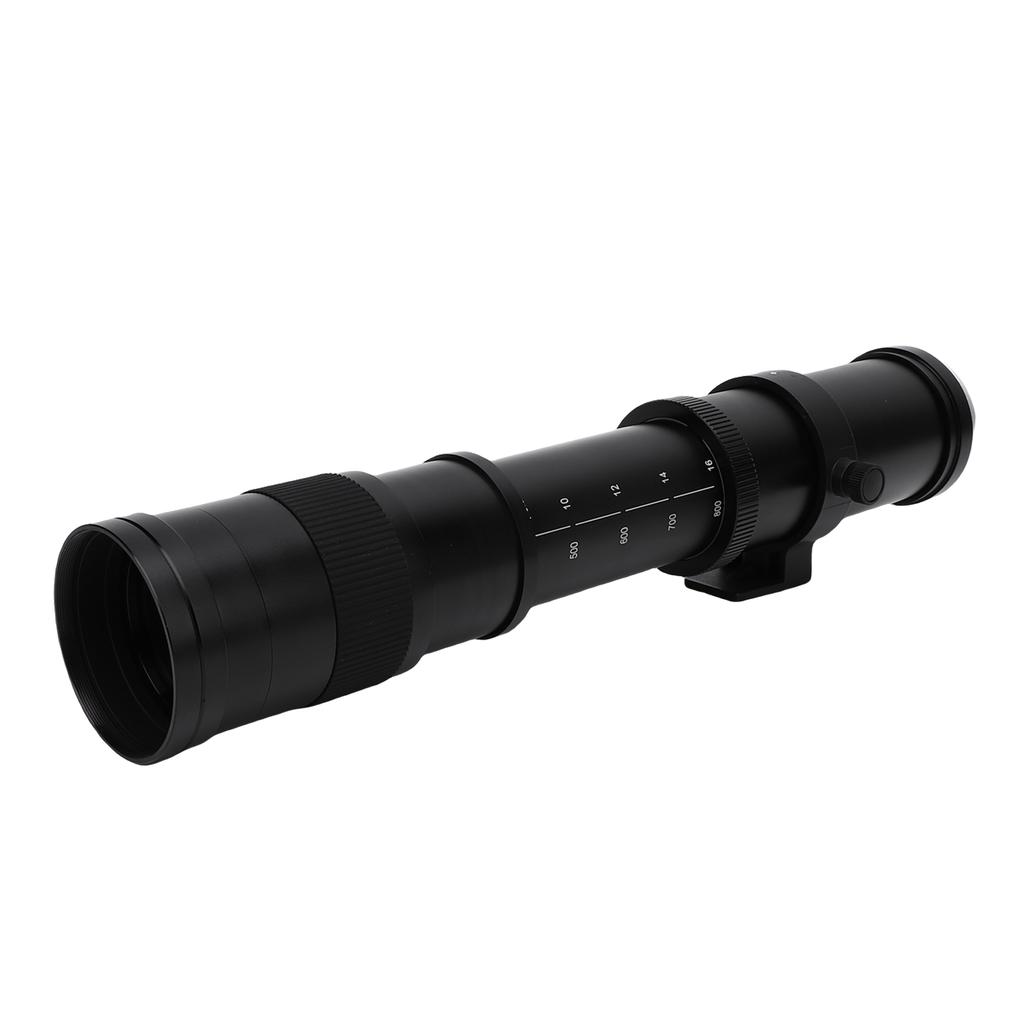 420 800mm Zoom Lens Fit for Nikon F Mount SLR Camera Optical Glass Coating Manual Focus Telephoto Lens
