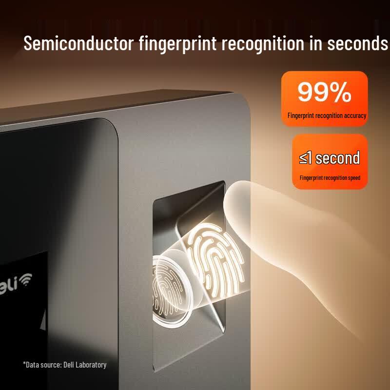 Deli DL-D5F Smart Face & Fingerprint Attendance Machine CN Plug (adapter Included)