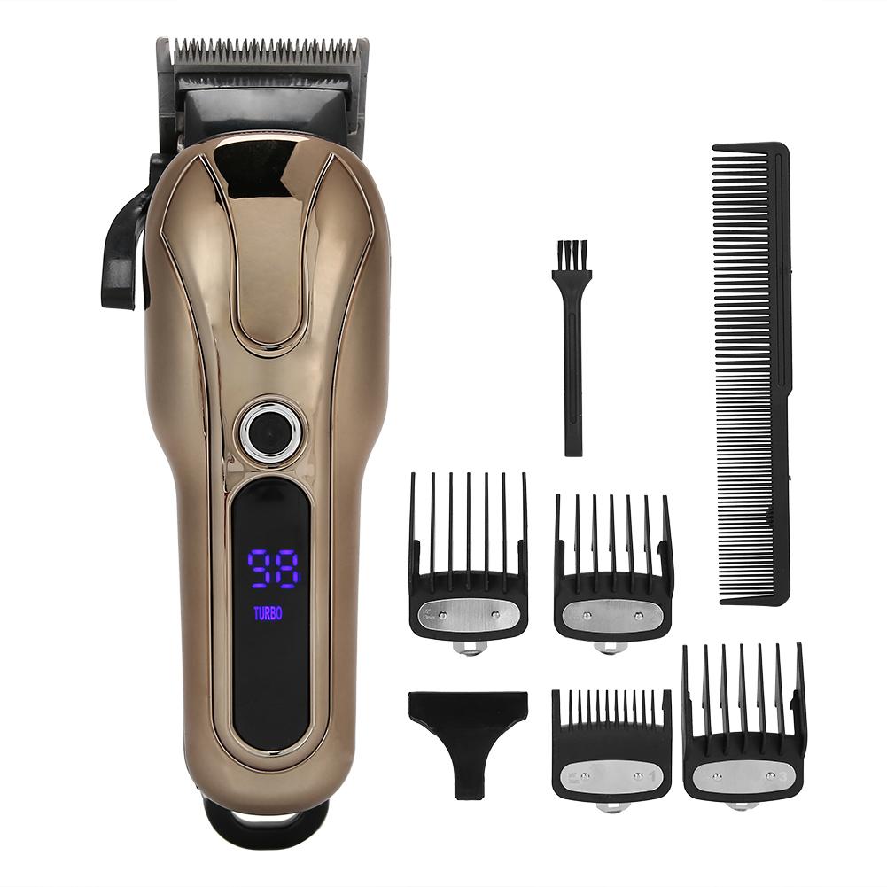 

Электрическая машинка для стрижки волос с ЖК-дисплеем и USB-зарядкой для салона красоты