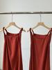 2024 Summer Slimming Natural Hemp A-line Dress with Knot Straps
