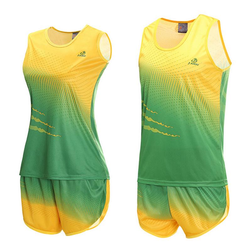 Unisex Sportwettkampfanzug für Männer, Frauen und Kinder: Leichtes und stilvolles Sportbekleidungsset für Fitness und Laufen