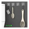 [Set of 12] Wall Hanging Hooks, Adhesive, Strong, No-Drill Hooks, Moisture-proof, No Rust, No Paste Marks, No Drills, Transparent