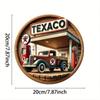 Texaco Vintage Metal Tin Sign Retro Garage Wall Decor Rustic Gas Station Artwork Aluminum Home Decor