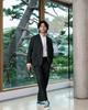 Laijeuaenbillou W302 Woolithic Everyday Smart Tapered Slacks Dark Grey