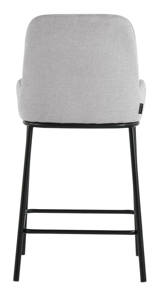 ESMO Upholstered Swivel Chair, Grey Velvet