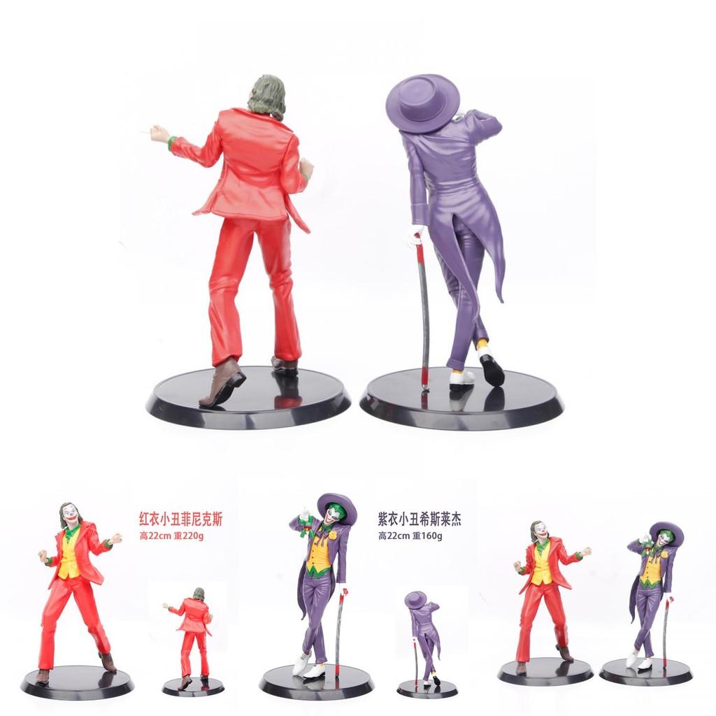 Klassische 2019 Film Joker PVC Figur Detaillierter Kuchenaufsatz Sammlerstück Spielzeug
