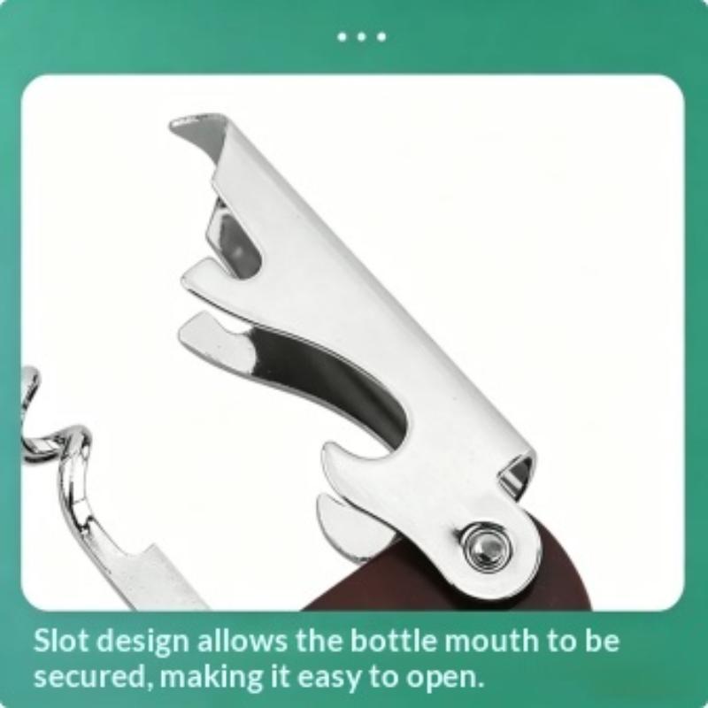 Portable Beer Can and Wine Bottle Opener For Party Essentials Versatile Tool with Comfort Design