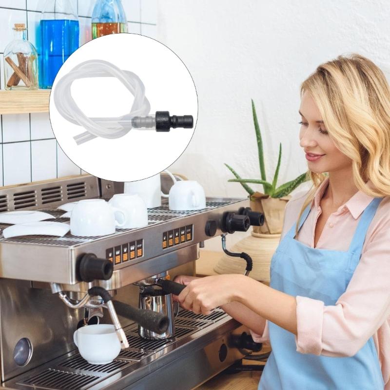 Food Grade Safe Silicone Milk Hose Replacement for Coffee Machines Easy to Clean and Maintain