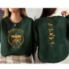 Gold Dragon Fourth Wing Sweatshirt Hoodies