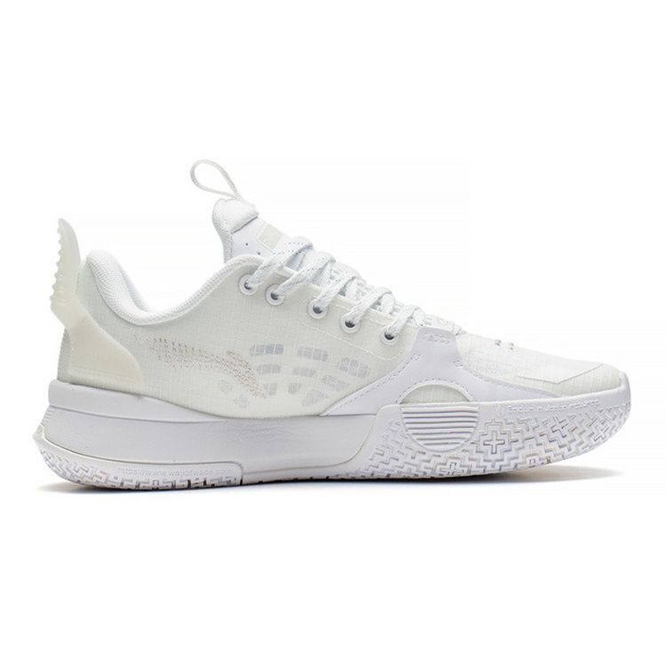 Li-Ning Wade All City 10 V2 Kids Dreamer Kids Sneakers White Standard-White Antarctic-Ash ABPS017-4