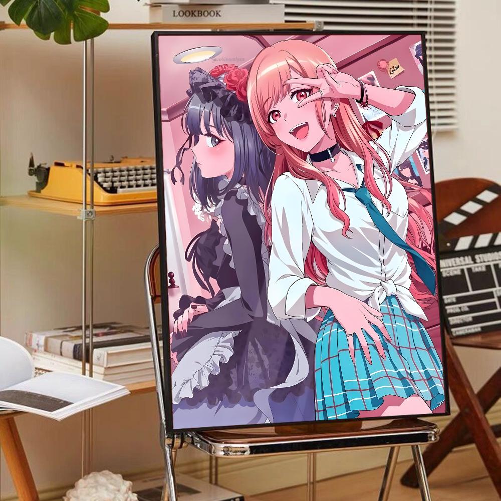 Japan Anime Marin Kitagawa Classic Vintage Posters Whitepaper Prints Posters Artwork Kawaii Room Decor