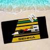 A-Ayrtons S-Sennas Logo Beach Towel Colorful Bath Towels for Girl Microfiber Quick Dry Custom Sand Free Beach Yoga Spa Gym Pool