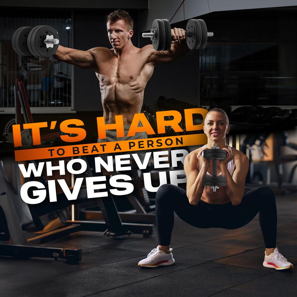 Yes4All Dumbbell Handles, Set of 2, Chrome with Color, 2.5cm Adjustable, 41cm Long [Officially Imported from Japan]