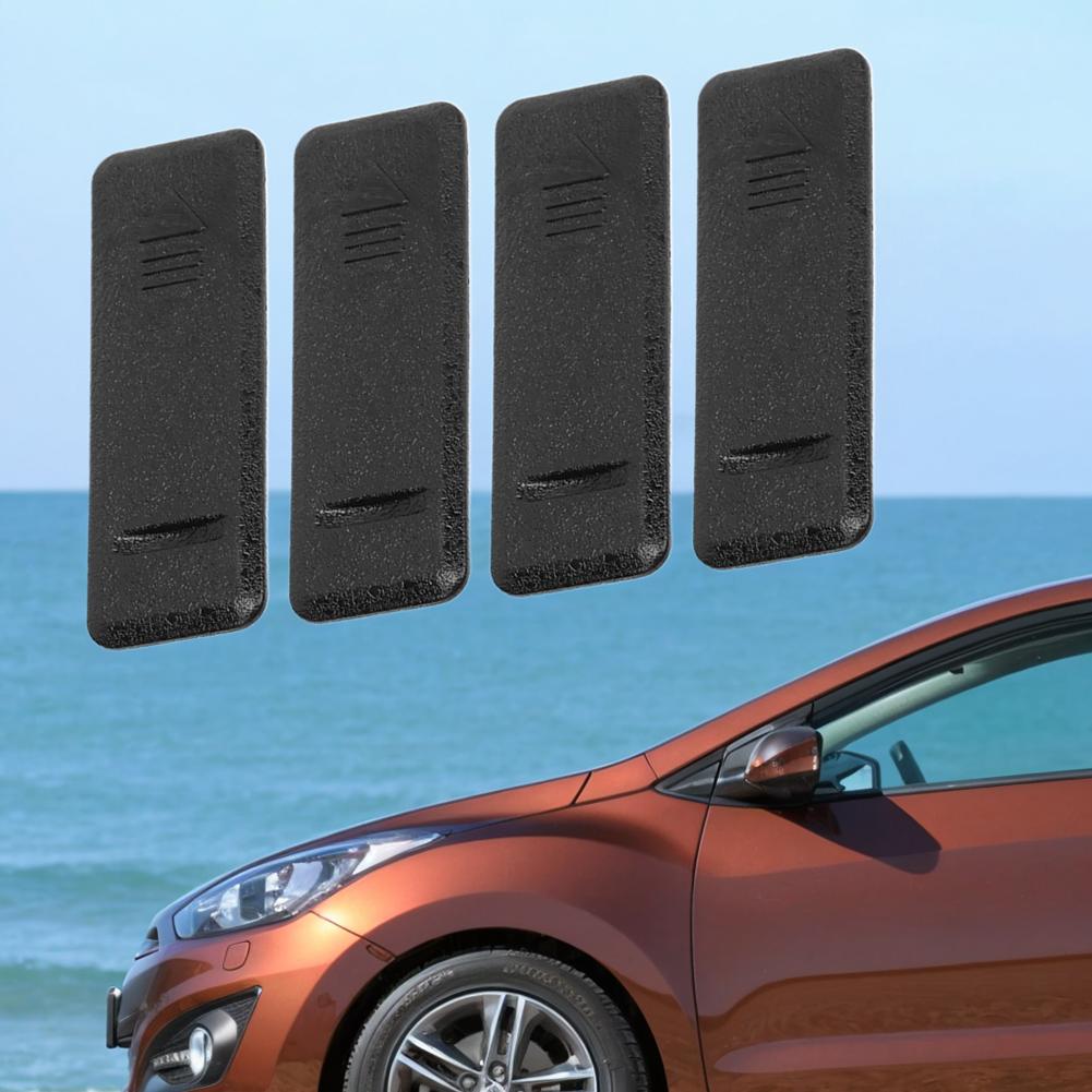 4 Piezas Tapa de Extremo de Barra de Techo Reemplazo 87255A5000 Cubierta de Barra de Techo Compatible con Hyundai I20 2014 y Posteriores I30 2012-2017