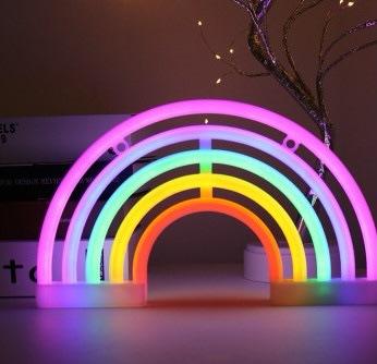 LED Neon Lights with Lightning Cloud Lights Planet Modeling Lights Love Christmas Night Lights