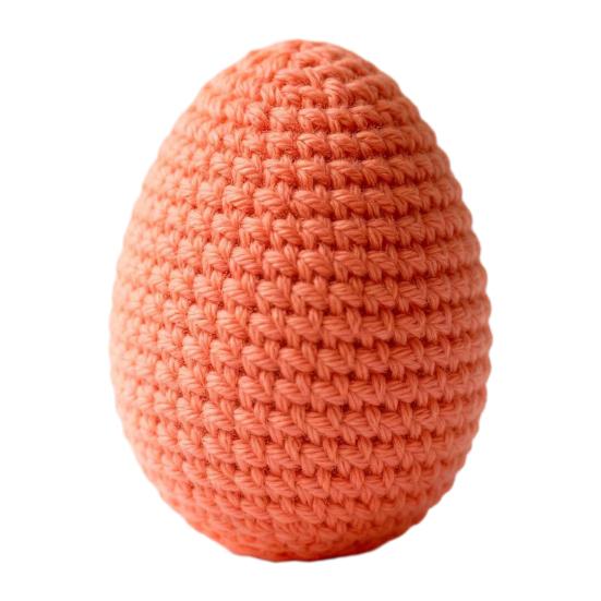 Dekorative påskeegg Håndvevde Pastell Strikkede Påskeegg 2,36 Tommer Gjenbrukbare Vårdekorasjoner for DIY Kurver Pynt Borddekorasjon