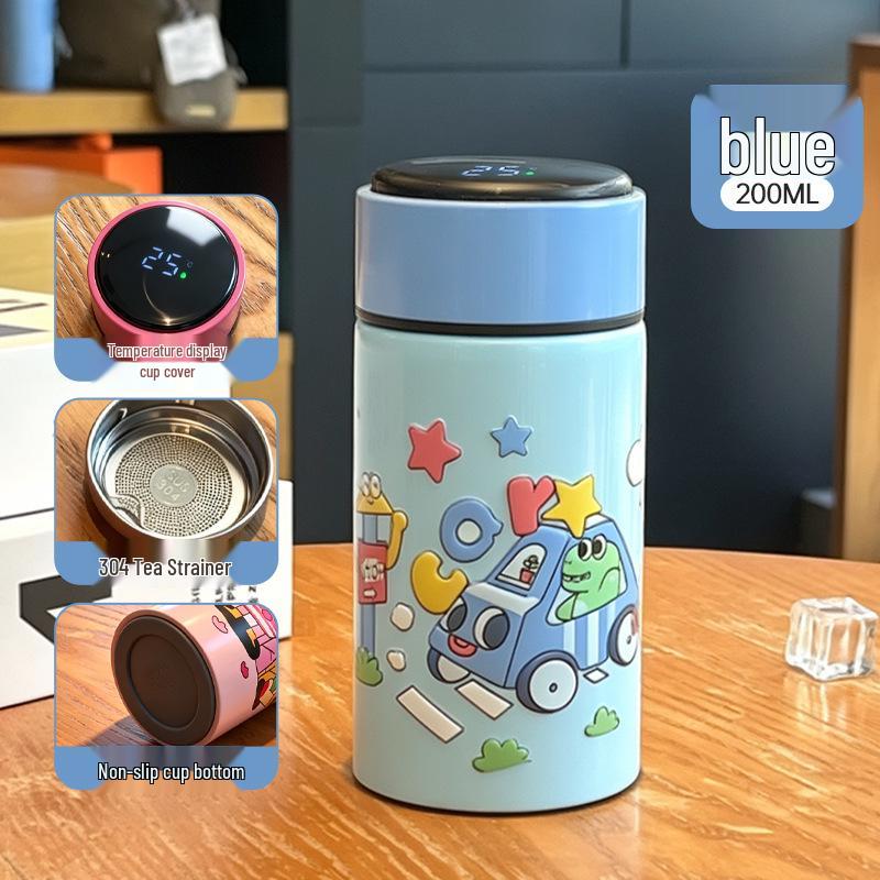 Intelligentes Display Edelstahl Isolierter Mini-Becher - Ideales Geschenk für Männer, Frauen, Kinder und Studenten
