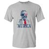 Roosevelt Murica - Funny Fourth of July Short Sleeve USA Unisex T-Shirt