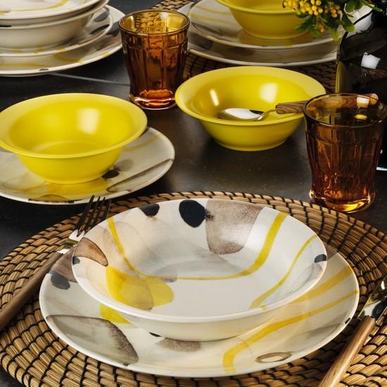 

Kütahya Porselen Nano Ceram Набор посуды из 24 предметов Mat DG343