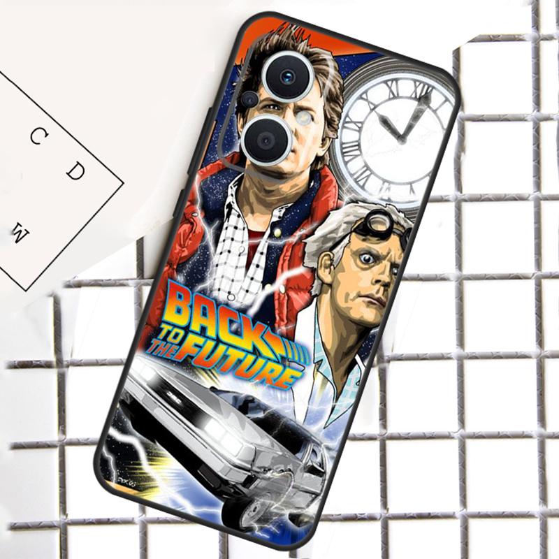 Back to the Future Case For OPPO Reno 8 Lite 4 5 6 7 10 Pro 4Z 5Z 8T OPPO Find X5 X6 Pro X2 Neo X3 Lite Cover
