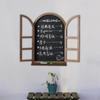 Wooden Vintage Message Board Wall Hanging Decor Sign Easy Install Retro Wood for