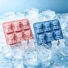 2pcs Mini Highland Cow Cube of Ice Mold, Reusable 3D Cute Silicone Ice Tray for Whiskey, Cocktails, Juice And Party Drinks.